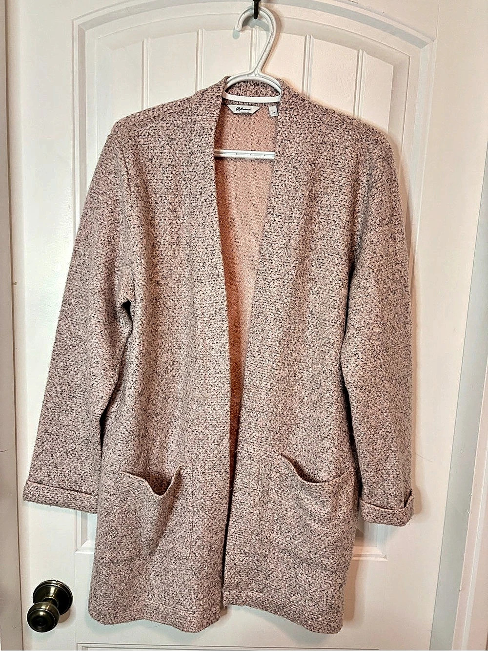 Reitmans Style Pink Open Front Cardigan